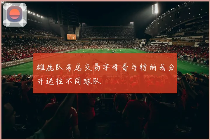 雄鹿队考虑交易字母哥与特纳或分开送往不同球队
